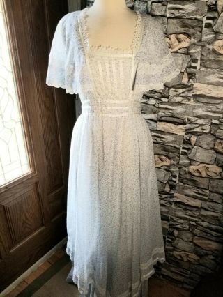 Vintage Prairie Maxi Dress By Gunne Sax