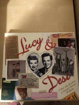 Lucy & Desi Memories Scrapbook Lucille Ball I Love Lucy Desilu 2004