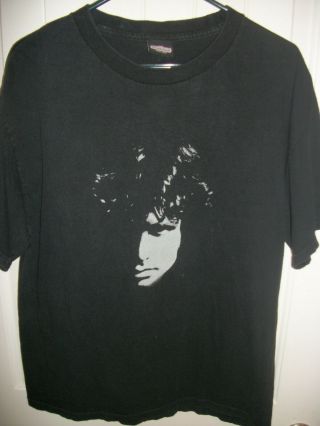 Vtg Jim Morrison The Doors Shirt - Winterland Large - Black