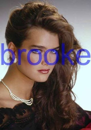 Brooke Shields 39,  Studio Photo,  Blue Lagoon,  Endless Love,  Suddenly Susan