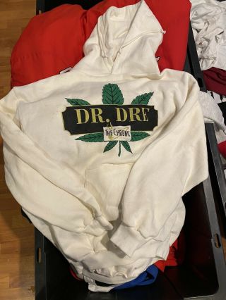 Vintage Dr Dre The Chronic Rap Tee Hoodie Death Row Records