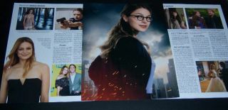 Melissa Benoist Supergirl 23 Pc German Clippings Full Pages