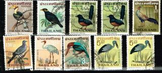 Siam - Thailand / 1967 Birds (set) No 485