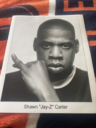 Shawn “jay - Z” Carter,  Rapper,  Billionaire,  Extremely Rare 2008 Official Photo