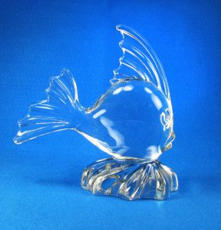 Viking Glass Crystal Angel Fish