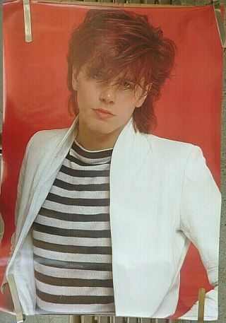 Rare John Taylor Duran Duran 1983 Vintage Music Poster