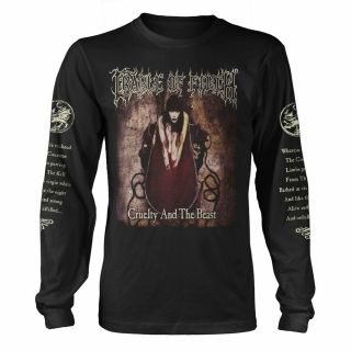 Cruelty And The Beast Cradle Of Filth Long Sleeve Shirt Various Sizes Official