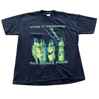 Vintage 2000 Type O Negative Halloween Tour T - Shirt