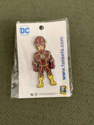 Sdcc 2017 Exclusive The Flash Pin Dc Fansets San Diego Comic - Con