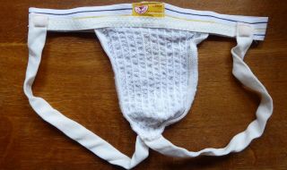Vintage Pre - Owned Flarico Swimmer Jockstrap Athletic Supporter Underwear,  Large