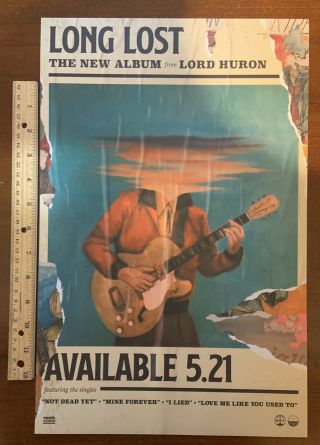 Lord Huron Long Lost Album Announcement Poster 2