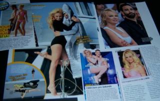 Pamela Anderson Baywatch 32 Pc German Clippings Full Pages
