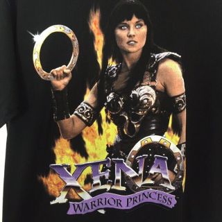 Xena Warrior Princess Vintage Tshirt Size Large 1997 Official Licenced