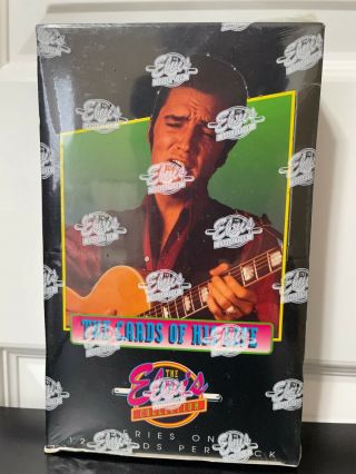 1992 Elvis Presley Series 1 Factory Wax Box The River Group 36 Pk