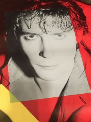 Vintage Psychedelic Furs Forever Now 1982 Promo Poster 23×23 inches 3