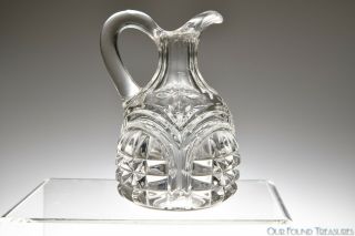 C.  1897 No.  15029 Indiana By U.  S.  Glass Co Colorless Cruet