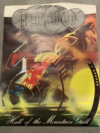 Hawkwind - Hall Of The Mountain Grill Poster