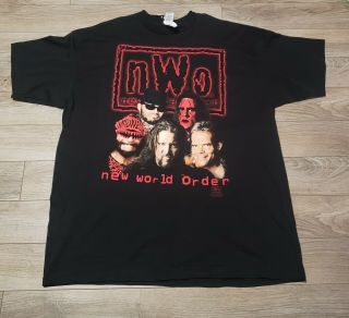 Wwf Wwe Wcw Vintage Wrestling T Shirt - Nwo