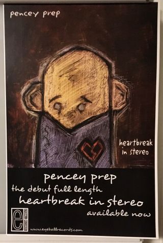 Vintage Pencey Prep “my Chemical Romance” Poster 11x17