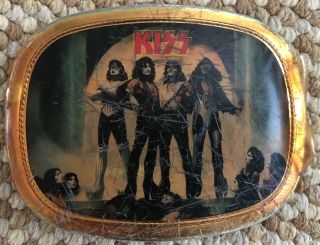 Kiss Love Gun 1977 Belt Buckle Official Poor Quality