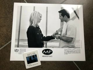 Melrose Place Heather Locklear Rob Estes 8 " X10 " Press Picture And Color Slide