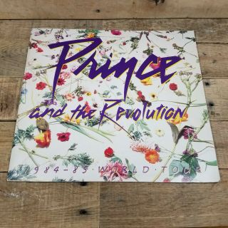 Prince And The Revolution Purple Rain 1984 - 85 World Tour Book