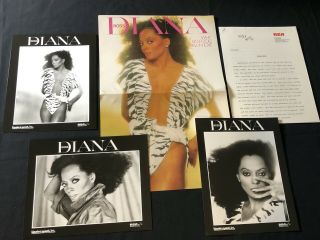 Diana Ross ‘why Do Fools Fall In Love’ 1981 Press Kit—3 Photos
