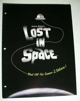 2004 Lost In Space Season 2 Volume 1 Dvd Promo Trade Print Ad Fox Marketing