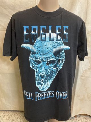 Vintage 1994 Eagles Hell Freezes Over Rock Band Concert Tour Xl Giant 90’s