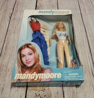 2000 Play Along Toys Mandy Moore Fashion Doll Candy This Is Us Pop Star Box