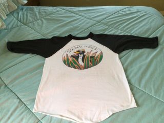 Vintage 1987 Fleetwood Mac “the Mac Is Back” Tour Jersey Shirt