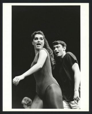 1980s Brooke Shields Tight Leotard At Princeton University Photo Nb
