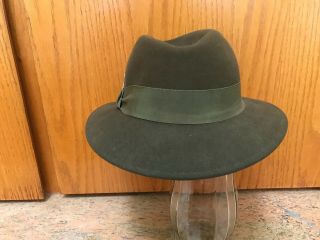 Vintage Halston,  1979,  Fedora style or round top,  Classy,  can be worn all clothes 2