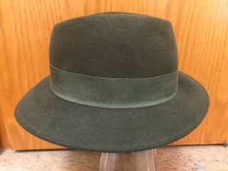 Vintage Halston,  1979,  Fedora style or round top,  Classy,  can be worn all clothes 3