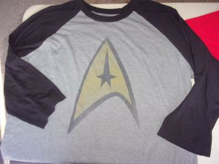 PICK 1 Star Trek XL T Shirts Long Sleeve OR 