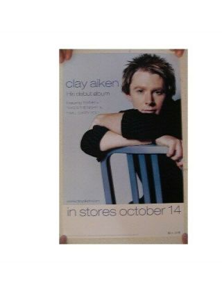 Clay Aiken Poster Debut Album