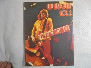 Vintage Music Song Book - Ten Years After
