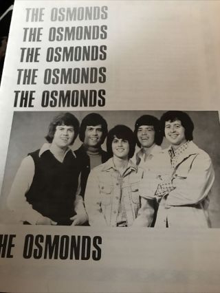 The Osmonds 1970 