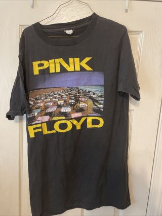 Vintage Pink Floyd World Tour Shirt 1987 Single Stich Xl