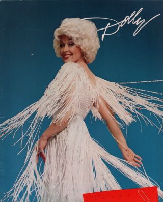 Dolly Parton 1982 Portfolio Tour Concert Program Book Booklet / Vg 2 Ex