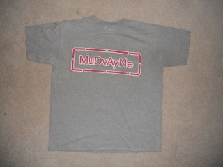 Mudvayne Rock Band Shirt Gray Large Rock And Roll Heavy Metal Head Banger Music