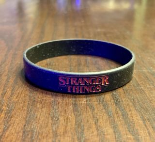 Sdcc 2018 Exclusive: Stranger Things Wristband Netflix Promo Comic Con