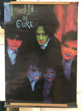 The Cure Vintage 1985 Head On The Door Poster 23 X 33 "