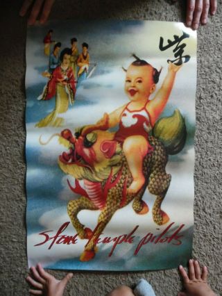 Stone Temple Pilots Purple Stp Poster 20 X 30 1994 Rare Promo Only Not