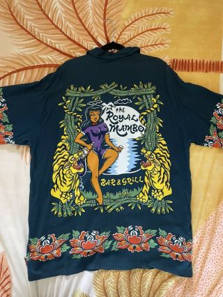Mambo Loud ‘the Royal Mambo’ Button Up T - Shirt