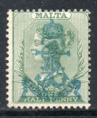 Malta: 1885 Qvi ½d Sg 20 - Ship Mail Postmark 