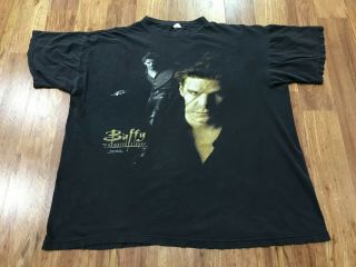 Xl - Vtg 1998 Fox Tv Show Buffy The Vampire Slayer Angel 90s T - Shirt Usa