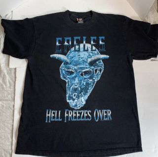 Vintage The Eagles Hell Freezes Over Rock T - Shirt Xl