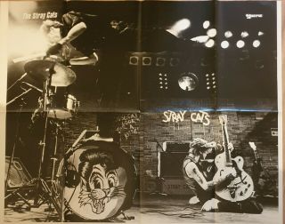 Clippings - Rick Parfit - Status Quo - Stray Cats - Poster 16x24 Inch - S - 417