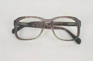 Vintage Pride 503 Brown Walnut Handmade Glasses Eyeglasses Frames Usa 54/21/150